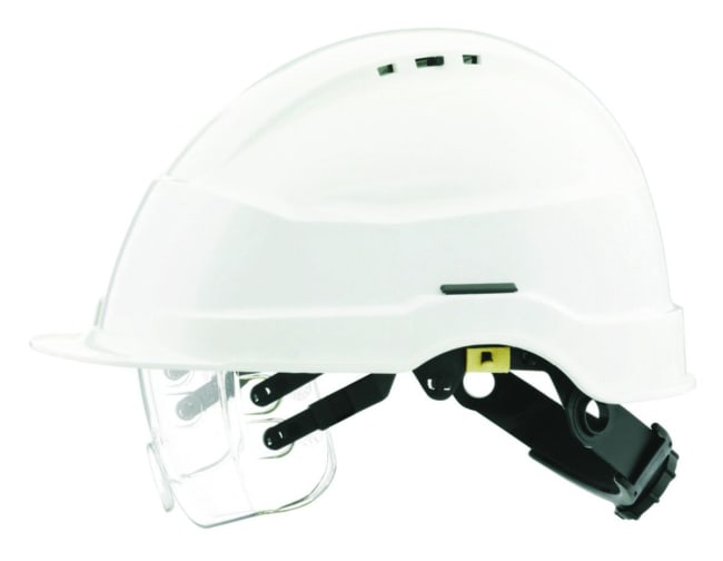 Helmet Iris 2 White w/integrated glasses