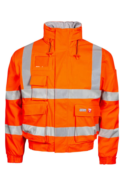 Jacket Waterproof Insulated FR Hi-viz, Yellow
