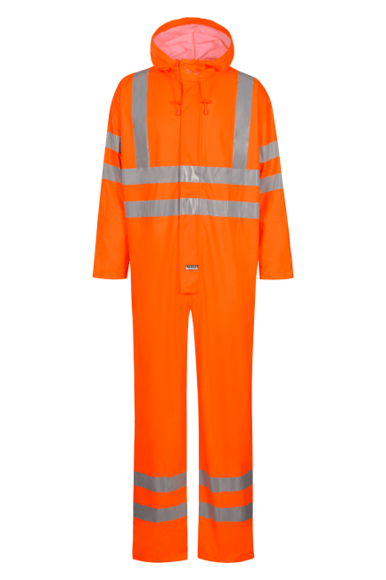 Coverall Waterproof Flame-Retardant Hi-viz Orange