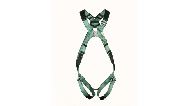 MSA harness,V-form, back D-ring, Med/LG