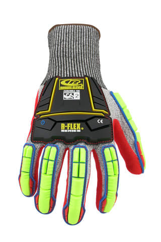 Gloves Ringers Knit Cut 5