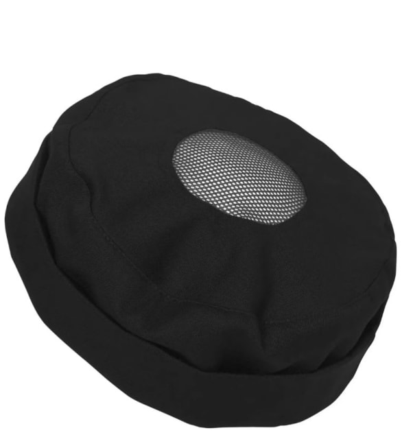 Segers Chef hat vented, Black