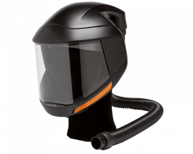Protective visor w/hose SR 540 EX