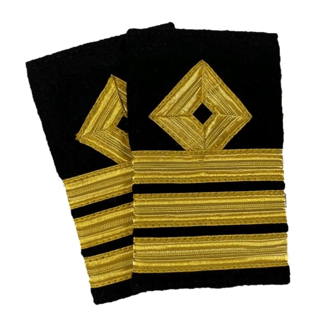 Distinctions 3 stripes Gold Chief Coxswain (Sea)