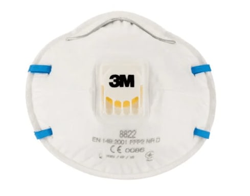 3M Mask Dustmask with valve FFP2 NR D (Stk)