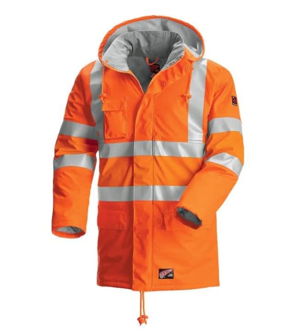 Red Wing Rain Parka, Winter FR PU, Orange