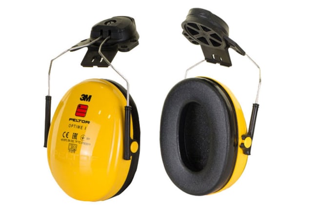 3M Ear Defenders Peltor Optime I Helmet Mounted