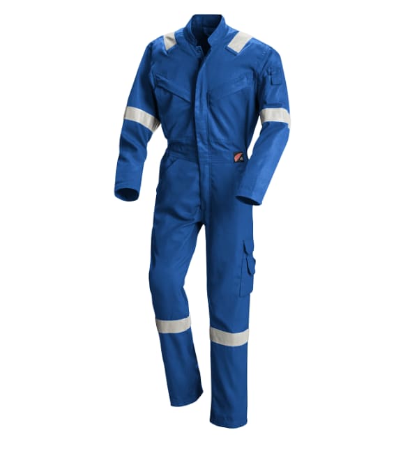 Coverall FR Brelite,Vent.Kneepock.160 gm.Royal Blue