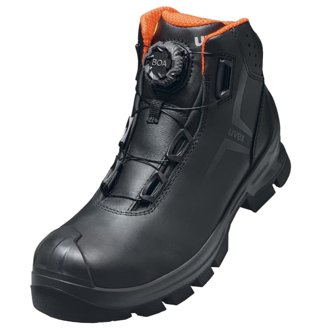 Safety Shoe, Ancle, Uvex 2 MACSOLE, BOA