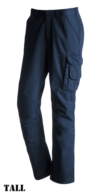 Trouser RW NFR Poly/Cotton 200gr, Tall, Black