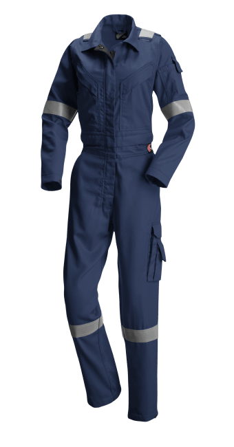 RW Coverall,Women's,Waist Zip, Daletec,FR,350gr,Navy,RG