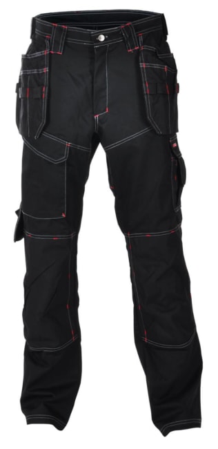 Trousers Craftsman Drevsjø  Poly/Cotton 275 G/M2 Black