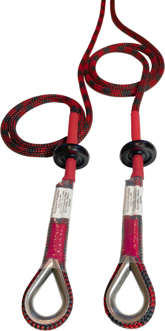 Actsafe Equipment Lifting Rope (ELR) Red/Black 50M