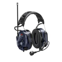 LiteCom Wireless Ear Def. with Helmet Attachment 31dB, Blue