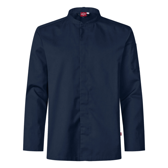 Segers1099 Chef Jacket Long Sleeve, Unisex - Navy
