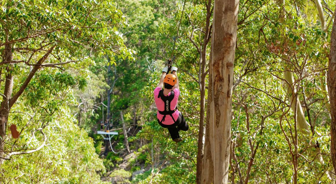 Extreme Zipline Guided Tour Tamborine