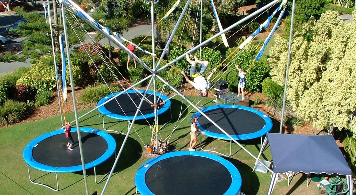 Defy Gravity Bungee Trampoline and Flying Trapeze