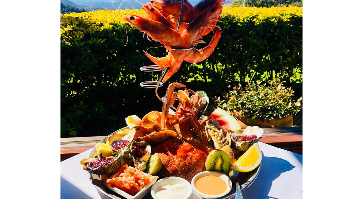 Seafood Feast in the Sunshine Coast Hinterland For 2