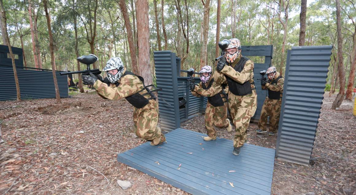 Paintball Experience For 5 Newcastle, NSW