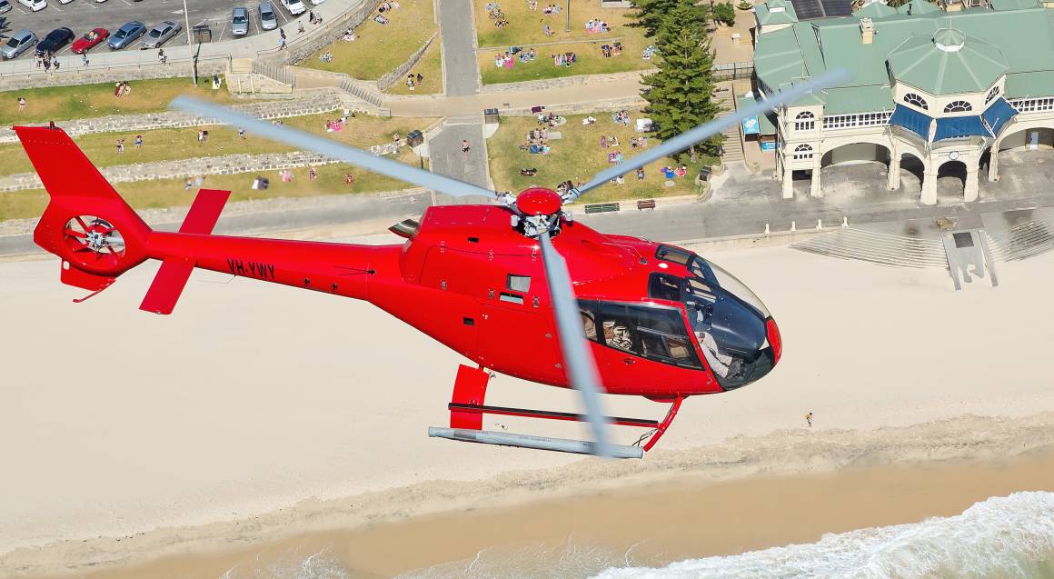 Private Helicopter Flight Over Perth 20 Minutes For 2