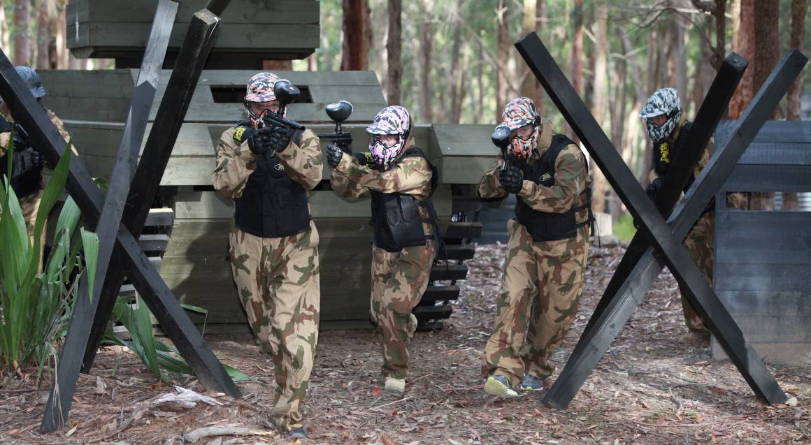 Paintball Experience For 5 Newcastle, NSW