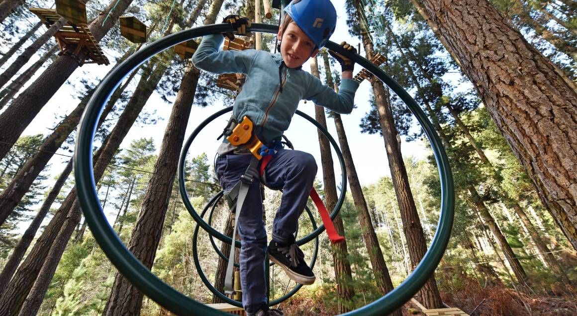 Tree Top Ropes Course 2 Hours