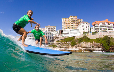 Learning to surf in Bondi