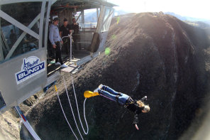 Nevis bungy and the world's first catapult