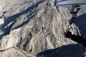 Nevis bungy and the world's first catapult