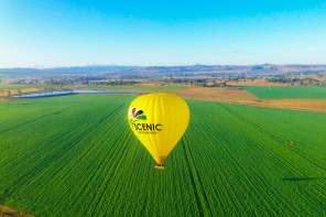 Hot air ballooning over the Gold Coast