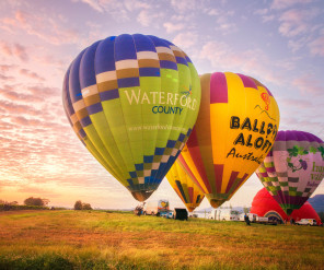 hot air ballooning hunter valley