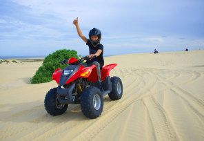 Quad bike safari tour