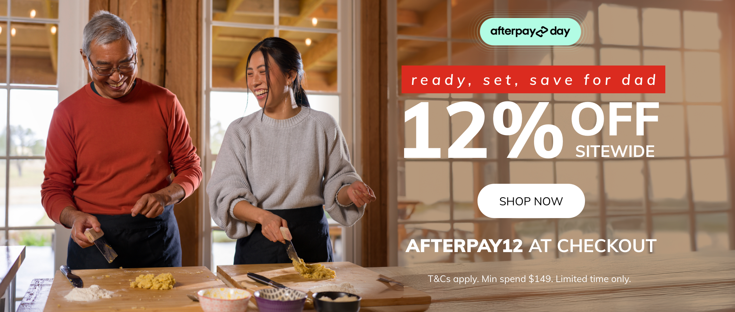 Afterpay day fathers day