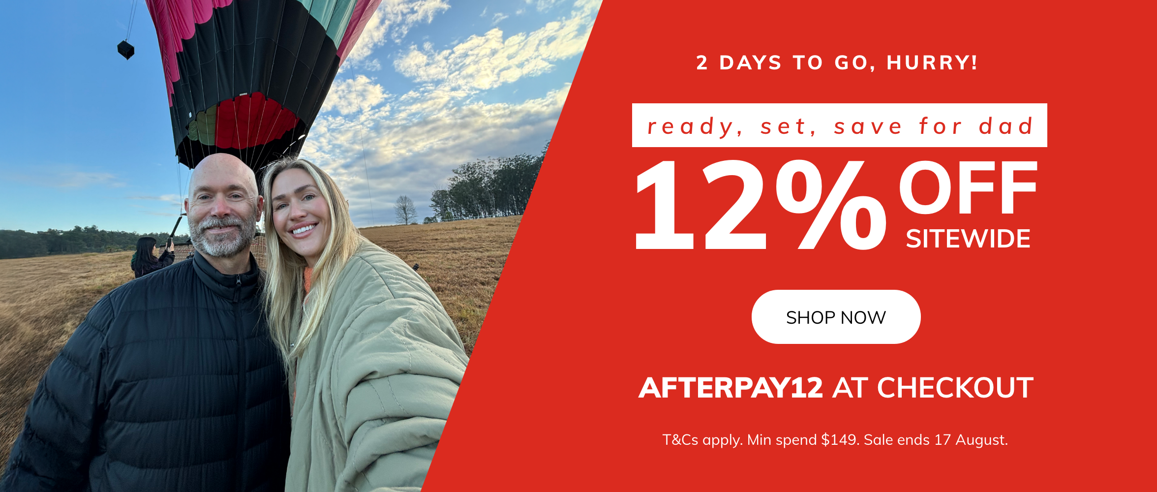Afterpay day fathers day
