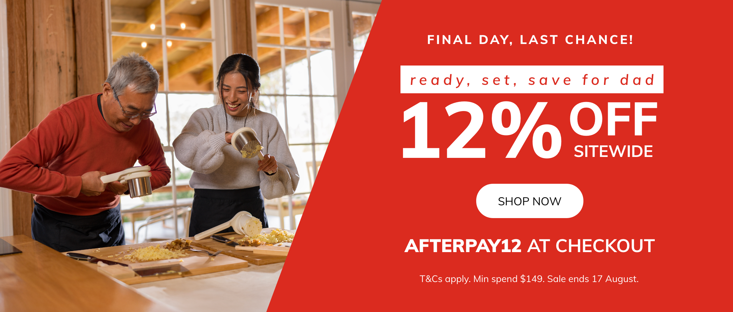Afterpay day fathers day