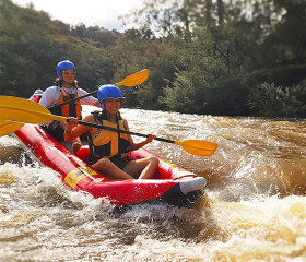 white water rafting