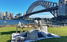 Sydney harbour picnic