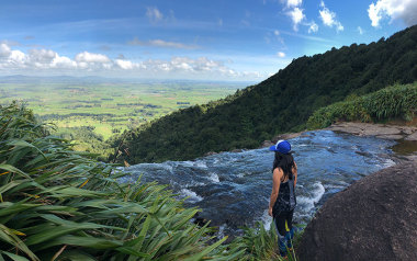 North Island hike, New Zealand