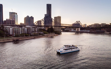 Brisbane twilight cruise with Powerhouse visit