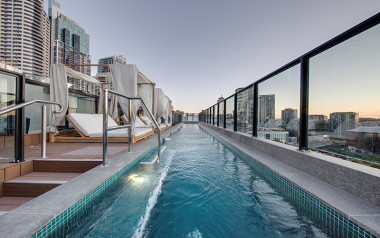 The Vibe Hotel Darling Harbour Sydney rooftop pool