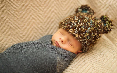 Newborn baby photo shoot