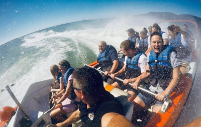 Jet boat ride in Cairns