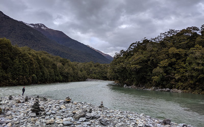 Blue Pool's Track, New Zealand