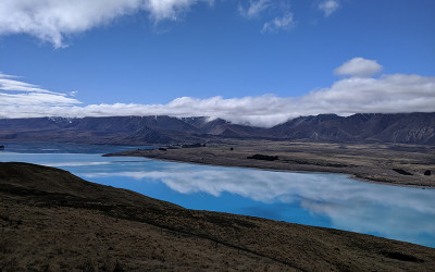 Lake Tepako, New Zealand