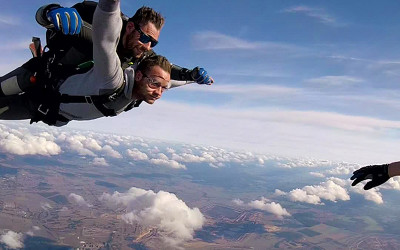 Tandem skydive over Latrobe Valley