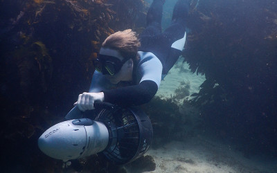 Underwater scooter tour Sydney