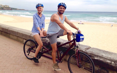 Tandem bicycle hire manly