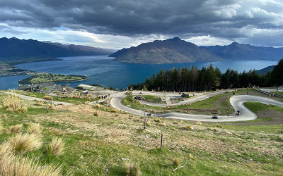 Luge track, Queenstown, New Zealand
