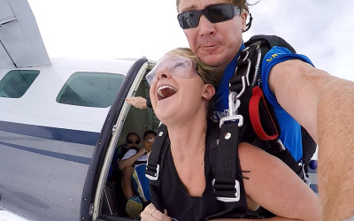 Skydive over Wollongong