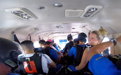 Skydive over Wollongong